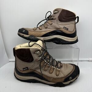 Oboz Boots Womens 8 Juniper Mid Bdry Waterproof WP Hiking Trail Shoes